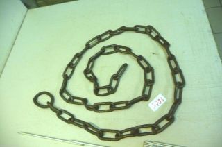 Nr.  5793.  Alte Kette Eisenkette 2,  6 Kg Old Iron Chain Bild