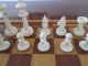 Altes Schachspiel - Bein Handarbeit Vor 1945 Beinarbeiten Bild 2