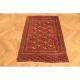 Antiker Art Deco Sammler Teppich Yomut Jomut Handmade Carpet Old Rug 95x140cm Teppiche & Flachgewebe Bild 4