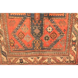 Antiker Sammler Teppich Kazak Kasak Kaukasus Teppich Old Rug Carpet 100x210cm Bild