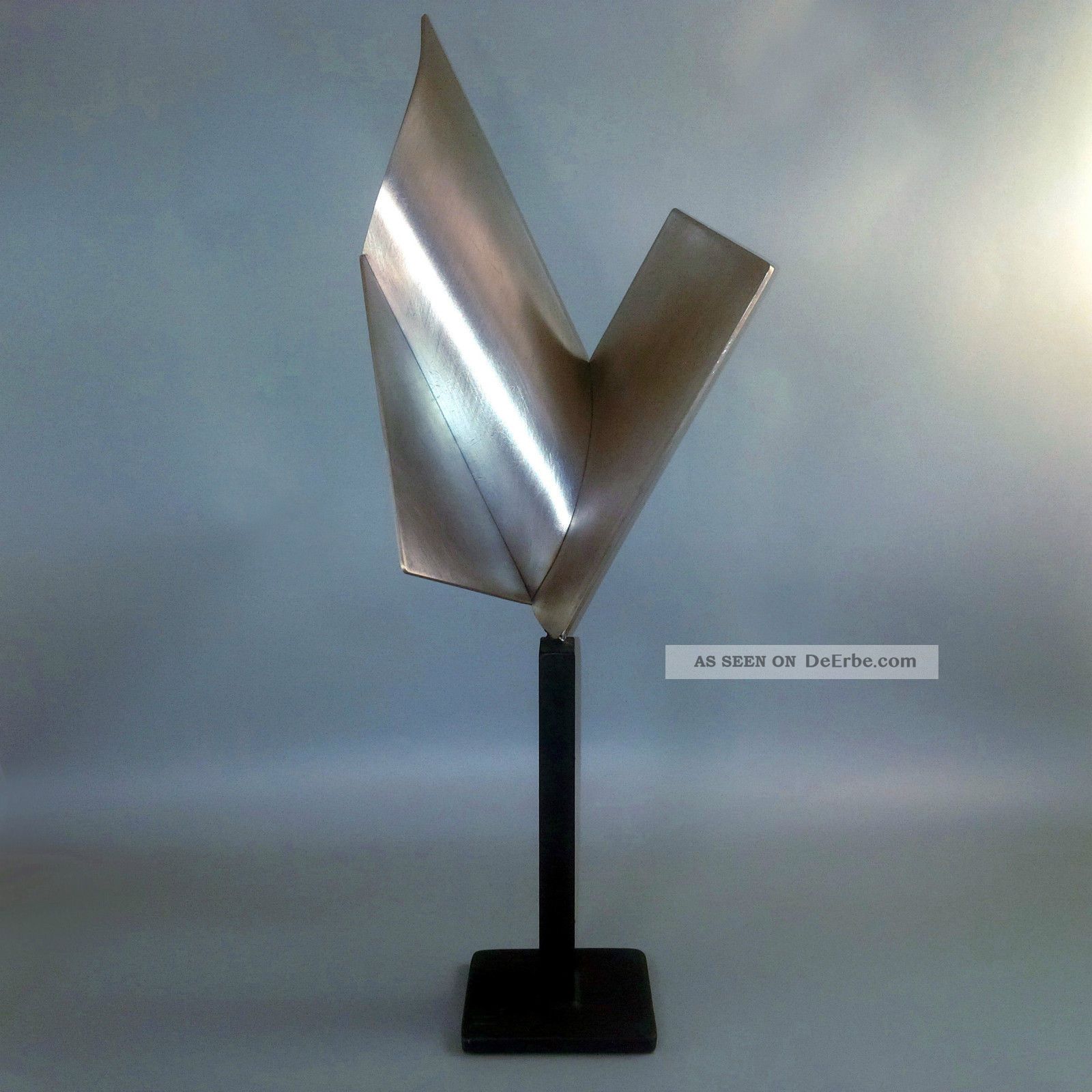 Will Brüll Skulptur Signiert Stahl Edelstahl Figur Abstrakt Modern Top 1950-1999 Bild