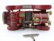 Blechspielzeug Schuco Oldtimer 1225 Mercer Typ 35j 1913 Rot 18 Cm Gut Original, gefertigt 1945-1970 Bild 9