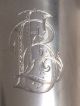 Silber 800 Antiker Silberbecher,  Gravur 1918 Und Verschlungenes Monogramm Objekte vor 1945 Bild 4