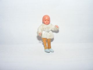 Alte Biegepuppe - Baby - Caco - Lisa - Lundby - Puppenhaus - Puppenstube - 1:18 Bild