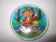 Puppenstube,  Altes Puppenstubenzubehör,  Teller,  Ddr,  Sandmännchen Original, gefertigt vor 1970 Bild 2