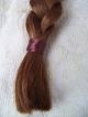 Alte Puppenteile Rotbraune Zoepfe Haar Perücke Vintage Doll Hair Wig 40 Cm Girl Puppen & Zubehör Bild 1