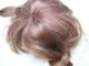 Alte Puppenteile Rotbraune Zoepfe Haar Perücke Vintage Doll Hair Wig 40 Cm Girl Puppen & Zubehör Bild 2