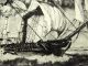 Groß Rad Dampf Segelschiff Wheel Ship Kohl - Bleistift Malerei Pencil Painting Nautika & Maritimes Bild 3