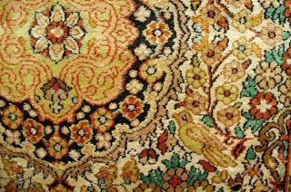 Top Kaschmirseiden Teppich Ca: 126x76cm Handrug Tapis Bild