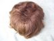Alte Puppenteile Kupferrote Kurz Haar Perücke Vintage Doll Hair Wig 40 Cm Boy Puppen & Zubehör Bild 1