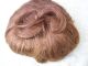 Alte Puppenteile Kupferrote Kurz Haar Perücke Vintage Doll Hair Wig 40 Cm Boy Puppen & Zubehör Bild 2