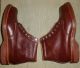 True Vintage Echt - Leder - Boots - Schnürstiefel Gr.  36 Aus Den 50er Jahren Neuwertig Kleidung & Accessoires Bild 4