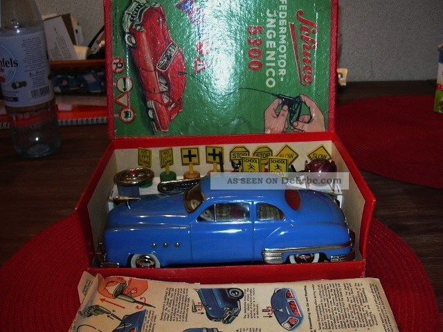 Schuco Uhrwerk - Ingenico 5300 Englische Ausführung Komplett Und Gut Original, gefertigt 1945-1970 Bild