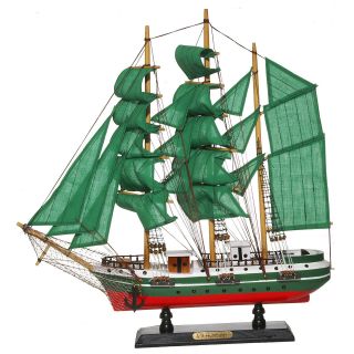 Alexander V.  Humboldt Segelschiff Großsegler Holz Ca.  45cm Deko Standmodell Bild