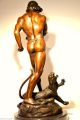 Bronzefigur Bronzeskulptur Signiert Bronze Figur Bronze Skulptur Bronzestatue Vor 1900 Bild 1