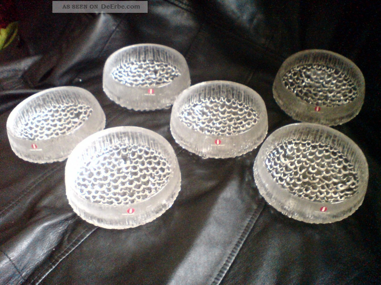 Iittala Schalen Crystal Ultima Thuhle Design Tapo Wikkala Finnland 1970-1979 Bild
