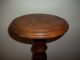 Alter Blumentisch - Blumenhocker - Blumensäule Aus Holz 58cm Hoch. Antike Originale vor 1945 Bild 1