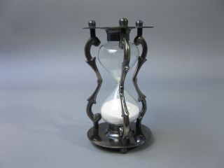 Messing Sanduhr Stundenglas Glasenuhr 14cm Bild