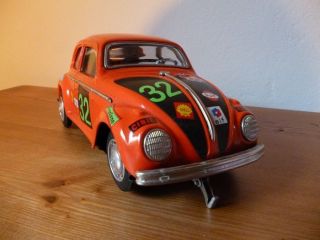 Vw Käfer Blechspielzeug Taiyo Tin Toy Beetle Made In Japan Bild