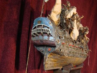Schiffsmodell Galeone Modellschiff Segelschiff Krieg Wrack Piraten Holzmodell Bild