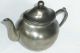 Teekanne Aus Zinn - Rein Zinn - Vintage - 60 Er 70 Er Jahre 1 Liter - 710 Gramm Gefertigt nach 1945 Bild 8