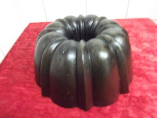Alter Gusseisen Gugelhupf Backform Kuchenform Kuchen Bundt Pan Cake Cast Iron 10 Bild