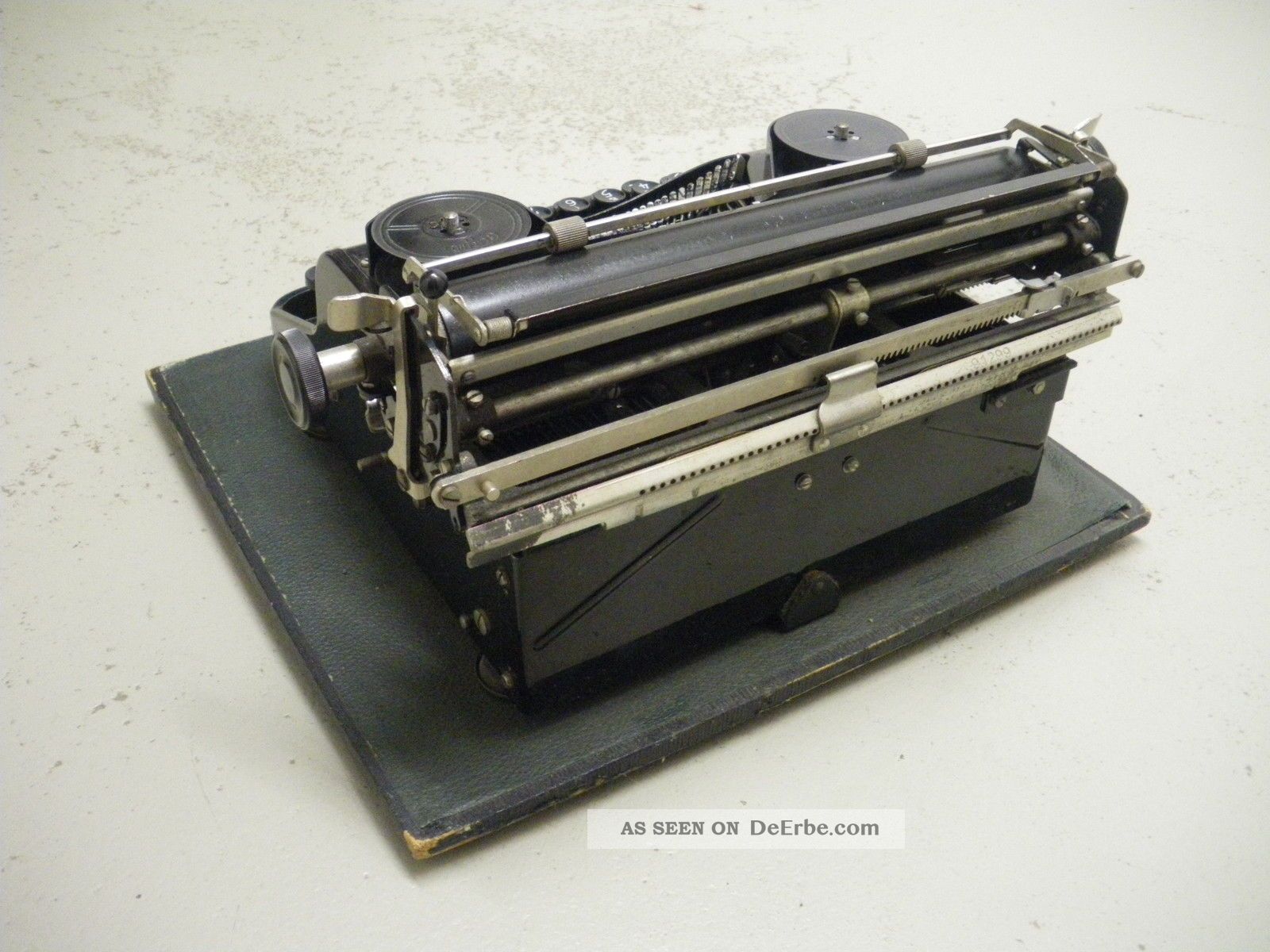 Alte Schöne Schreibmaschine Im Koffer / Kofferschreibmaschine Kappel Fips Mod. 2