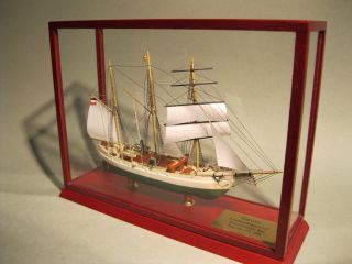 Schiffsmodell,  Dreimast - Marssegelschoner 