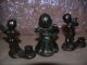 Musizierende Knaben,  Engel.  Messing Bronze 1950-1999 Bild 3