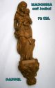 Wundervolle Madonna Mit Kind Auf Sockel Holz Massiv Groß 72 Cm.  Top Erhalt 1950-1999 Bild 1