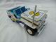 Willys Jeep Us - Car Von Ichiko Lufthansa Dienst Blech Made In Japan 20cm Lang Original, gefertigt 1945-1970 Bild 5