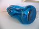 Holmegaard,  Decanter,  Karaffe,  Flasche,  Kastrup Gluckerflasche Blau 30cm Kristall Bild 4