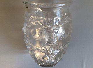 Vase Kristall Lalique 