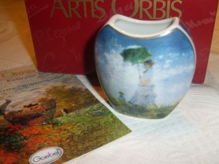 Goebel - Artis Orbis - Monet Vase Madame Monet Ov Bild