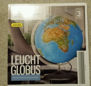 Leuchtglobus Globus Tischglobus Beleuchtet Bild