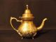 Alte Messing Teekanne Handarbeit Arabische Orientalische Marokkanische? Kanne Gefertigt nach 1945 Bild 11