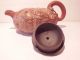 Keramik Teekanne & Tassen Kürbis Form China Gemarktet Entstehungszeit nach 1945 Bild 8