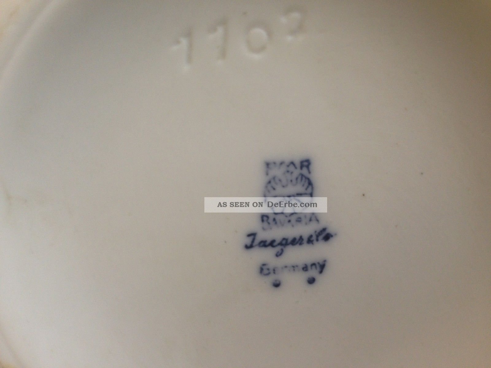 Pmr Bavaria Jaeger & Co Porzellan Vase Jaeger & Co Pmr Bavaria, Edle Vase Mit Sonne / Blume, Bisquitporzellan