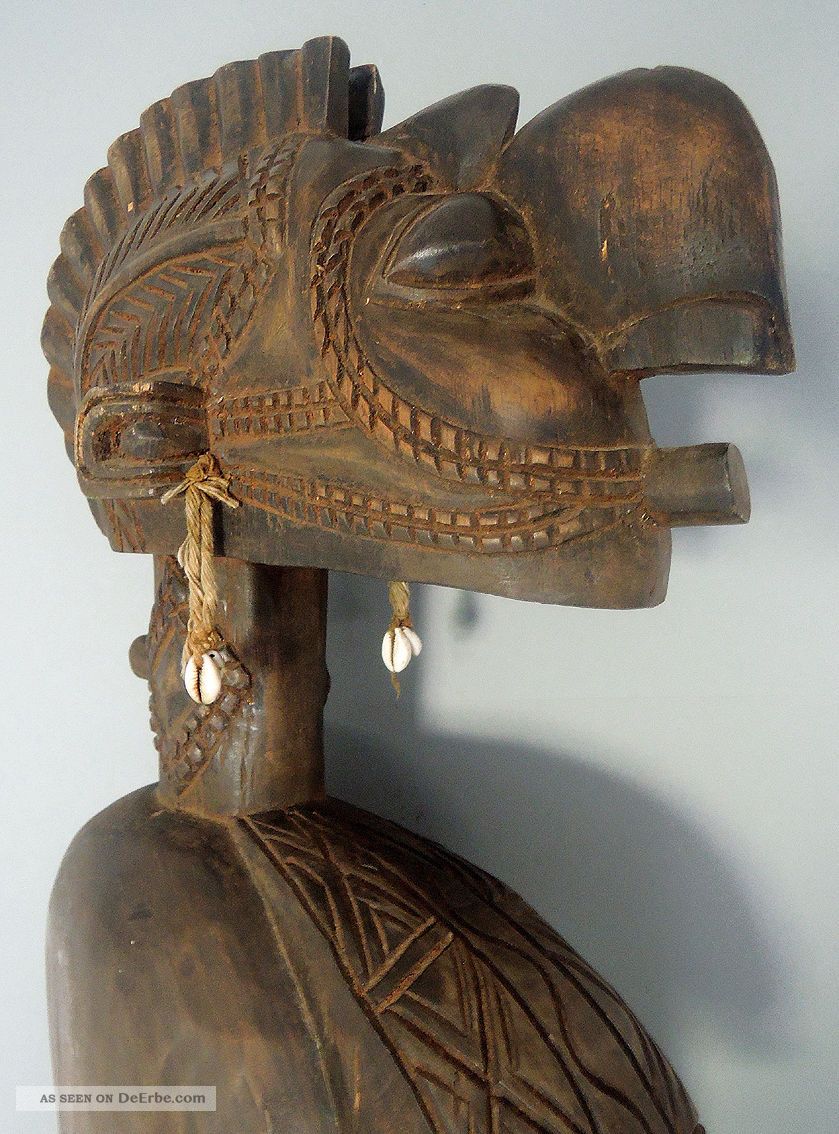 Female Nimba Figure,  Baga,  Guinea - Weibliche Nimba Statue,  Baga,  Guinea Entstehungszeit nach 1945 Bild