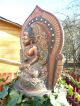 Buddha Altar,  Buddha,  Lotus Thron,  Bali,  Asiatika,  Spiegel,  Reproduktion,  55 Cm Internationale Antiq. & Kunst Bild 4