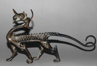 China Bronze Dragon Statue Bild