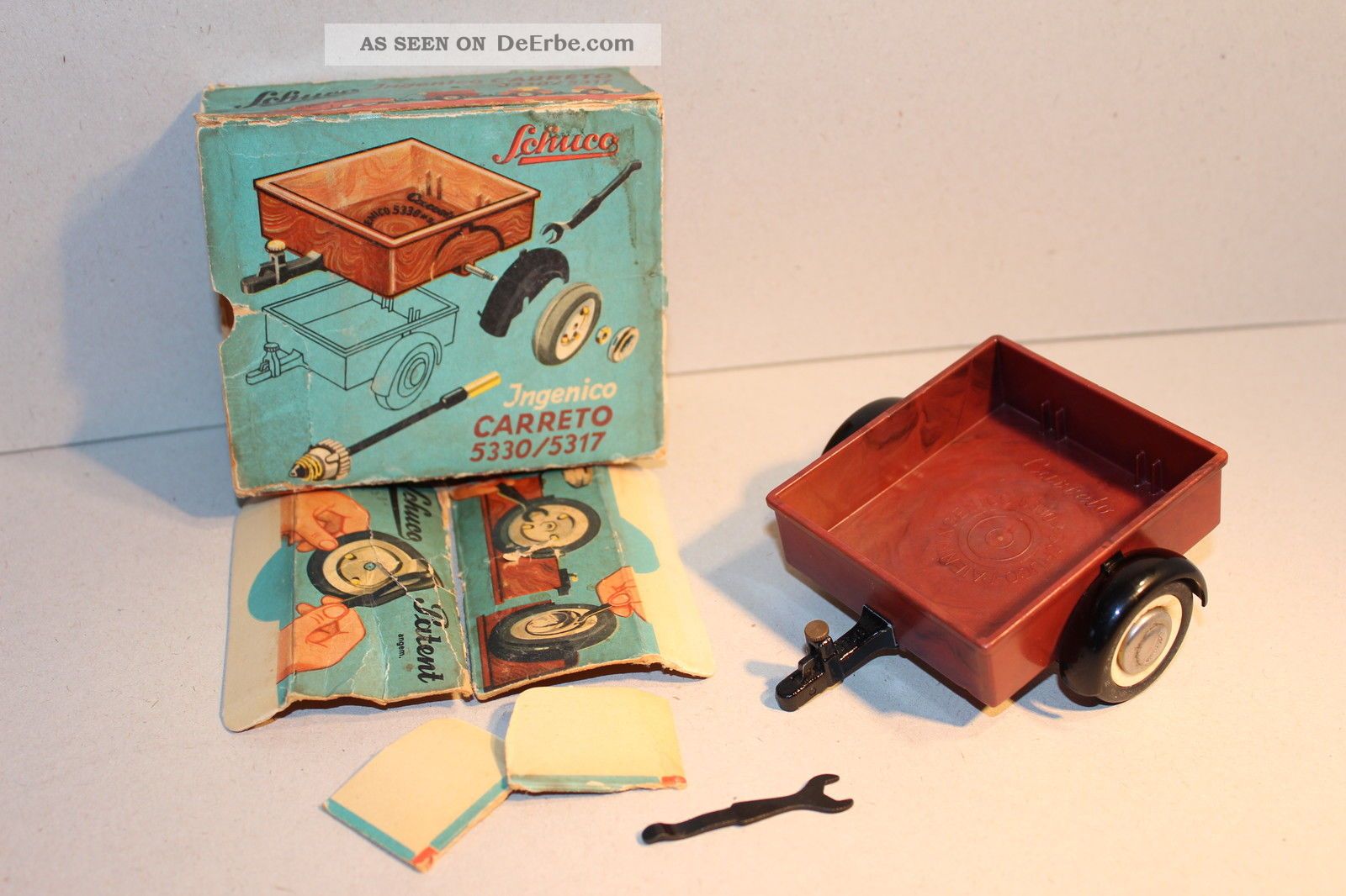 Schuco Carreto 5330 Mit Ovp Original, gefertigt 1945-1970 Bild