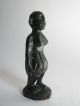 Afrika Skulptur Figur Holz Ebenholz Schnitzerei Frau Buschfrau Entstehungszeit nach 1945 Bild 1