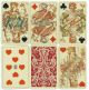 Alte Luxus Spielkarten,  Kartenspiel Nach Originalen Des Otto Weigel Von 1860 Gefertigt nach 1945 Bild 1