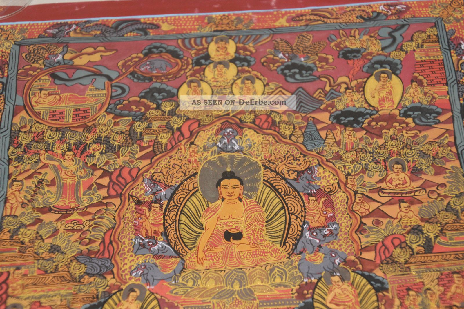 Weisse Tara Buddha Gesicht Maske (Neu (gemäss Beschreibung)) In Reiden