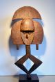 Kota Reliquary Sculpture - African Art - Reliquaire Africain Figure Mask Afrika 1920-1949, Art Déco Bild 2