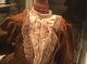 Antikes Kleid 19.  Jhd.  Mit Cul De Paris Und Lederstiefel Porzellankopfpuppen Bild 5