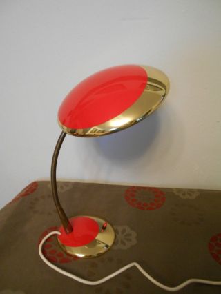 Wunderschöne Tischlampe Leselampe 60er Schwanenhals Bild