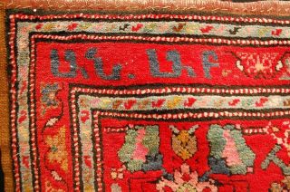 Antiker Schirwan Kaukasien Teppich Ca: 215x117cm Sammlerstück Datiert Bild
