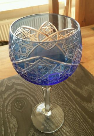 Wein Römer Weinglas Römerglas Bleikristall Glas Kristall Bunt Bild